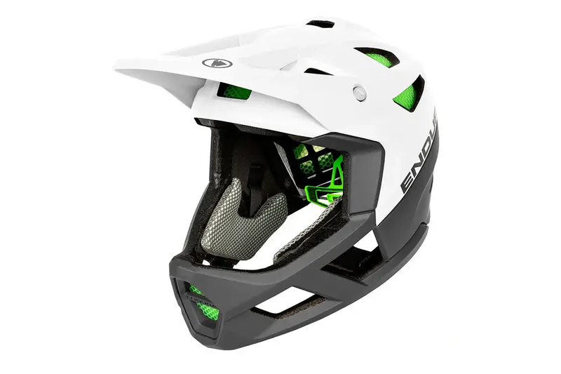Endura Mt500 Mips Full Face Helmet - White 1