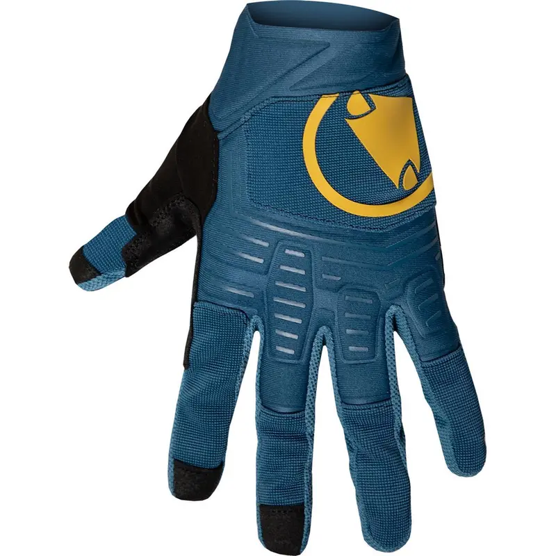 Endura Singletrack Ii Mtb Glove - Blue Steel 1