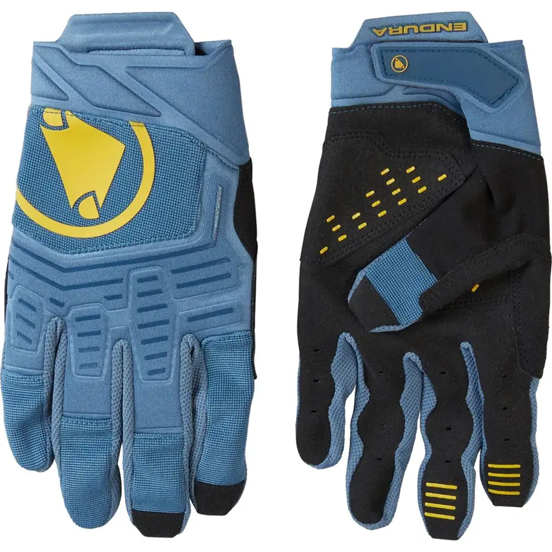 Endura Singletrack Ii Mtb Glove - Blue Steel 2