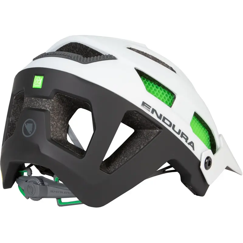Endura Singletrack Mips Mtb Helmet - White 2
