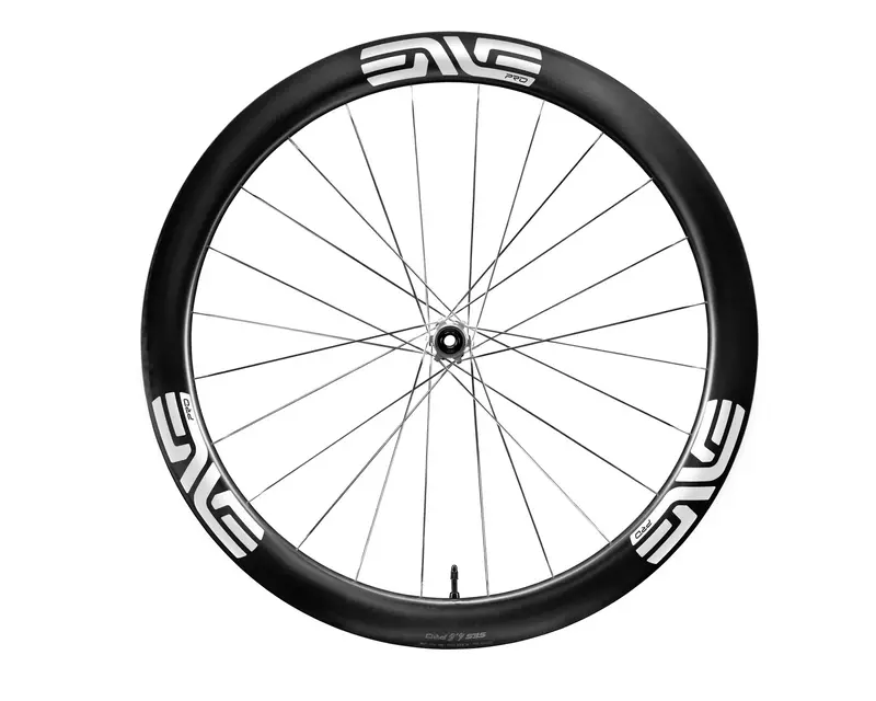 Enve Ses 4.5 Pro 700C Aero Road Wheel - Front - Black-White 2