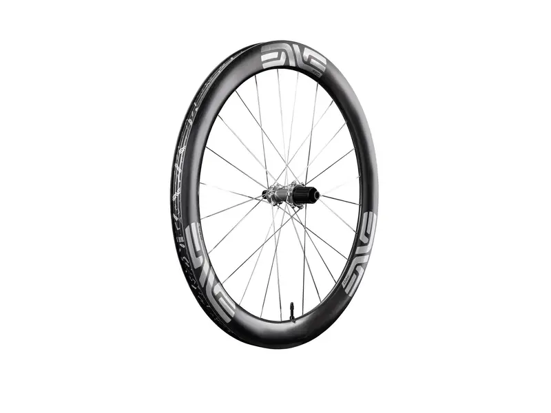Enve Ses 4.5 Pro 700C Aero Road Wheel - Rear - Black-Silver 1