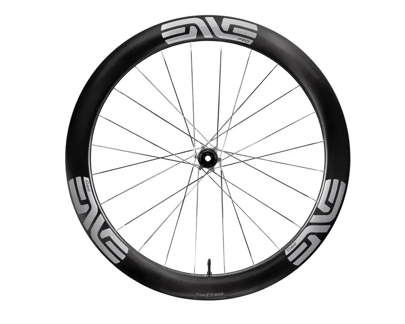 Enve Ses 4.5 Pro 700C Aero Road Wheel - Rear - Black-Silver 2