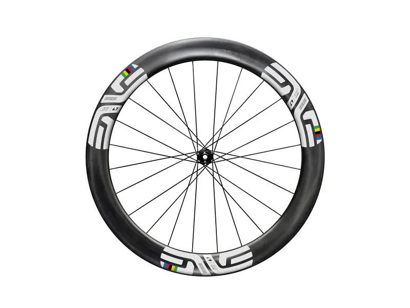 Enve Ses 6.7 700C Aero Road Wheel - Front - Black-White 1