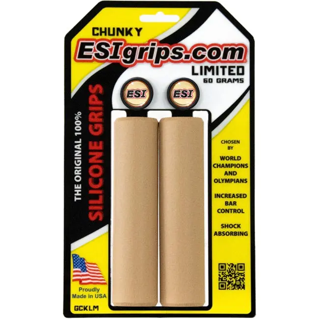 Esi Chunky Mtb Silicon Grips - Tan 1