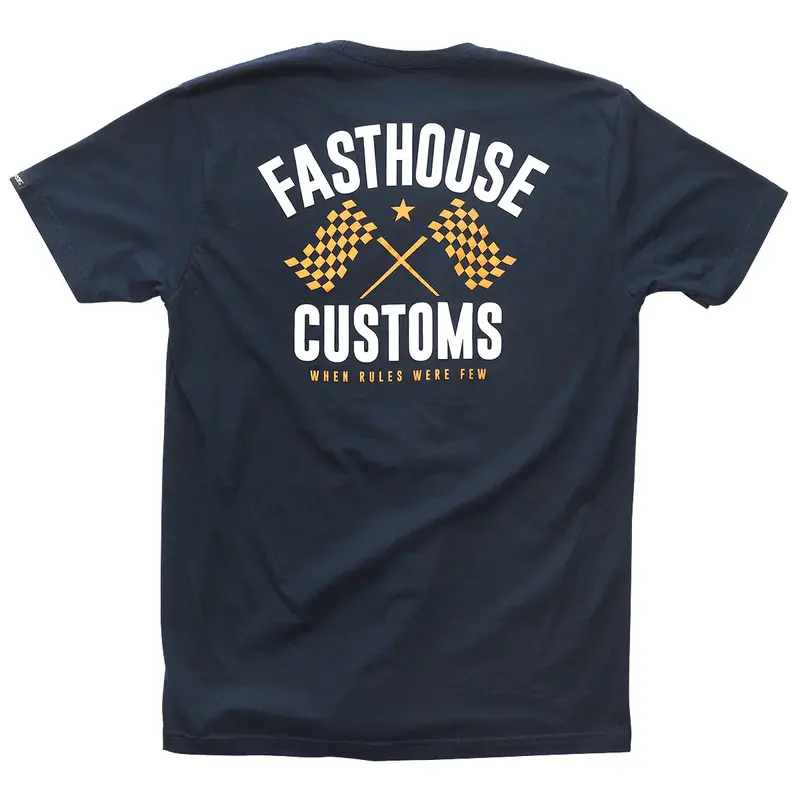 Fasthouse 68 Trick Tee - Navy 1