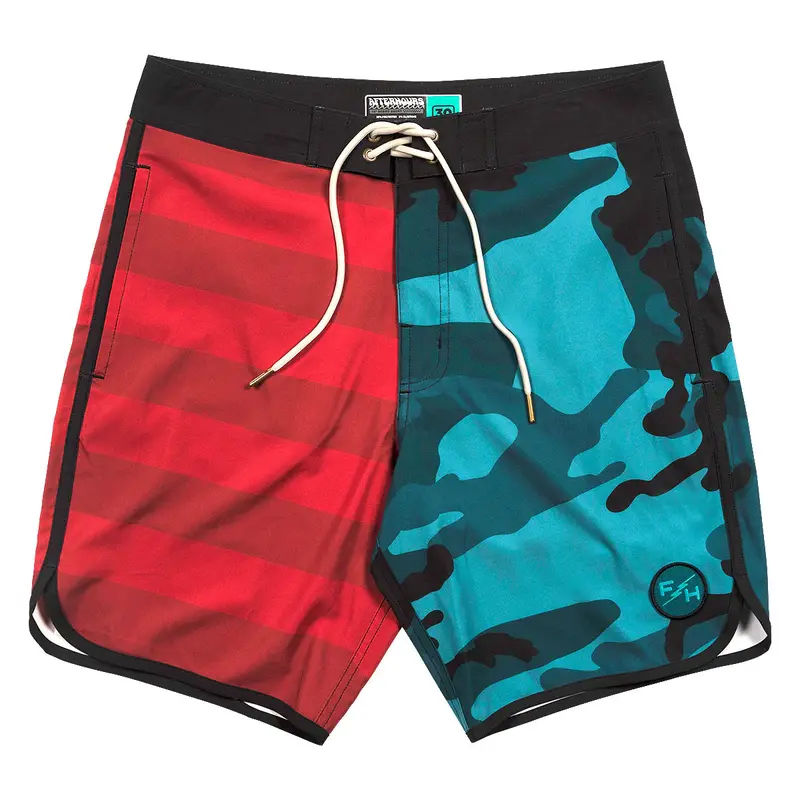Fasthouse After Hours 18" 3 Pocket Patriot Boardshort - Red-Blue 1