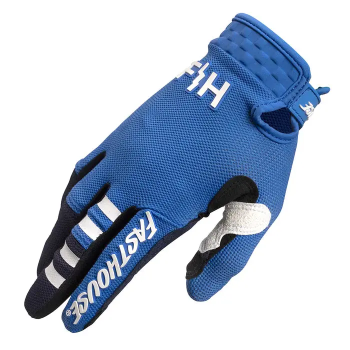 Fasthouse Air Cooled Elrod Glory Glove - Electric Blue 1
