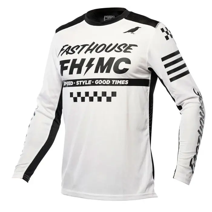 Fasthouse Air Cooled Elrod Jersey - White 1