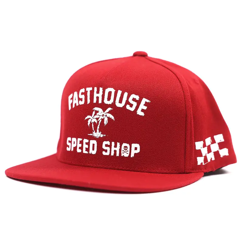 Fasthouse Alkyd Hat - Red 1
