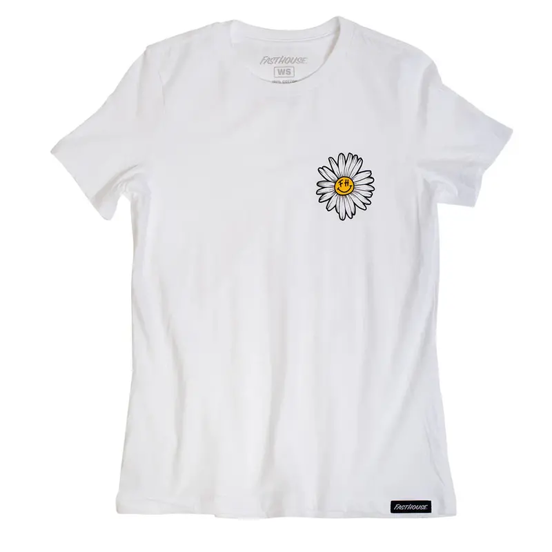 Fasthouse All Smiles Tee - Womens - White 1