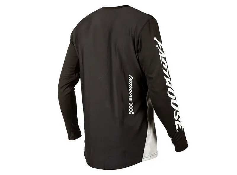 Fasthouse Alloy Kilo Long Sleeve Mtb Jersey - Black-Gray 2