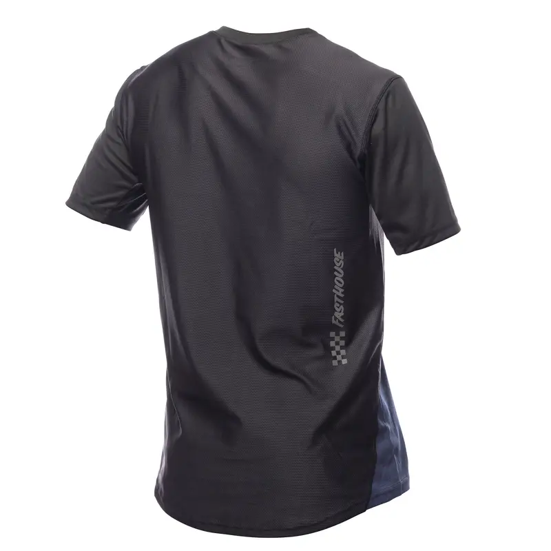 Fasthouse Alloy Mesa Short Sleeve Mtb Jersey - Heather Red-Navy 2