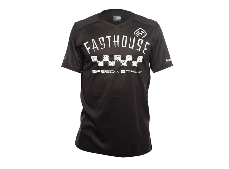 Fasthouse Alloy Nelson Short Sleeve Mtb Jersey - Black 1