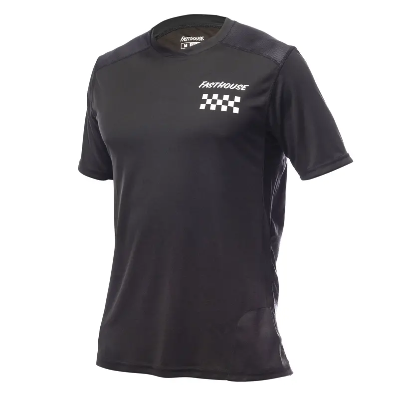 Fasthouse Alloy Rally Short Sleeve Mtb Jersey - Black 1