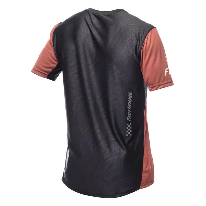 Fasthouse Alloy Rally Short Sleeve Mtb Jersey - Clay-Black 2