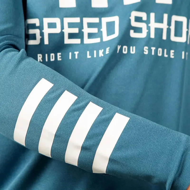 Fasthouse Alloy Roam Long Sleeve Mtb Jersey - Heather Slate 4