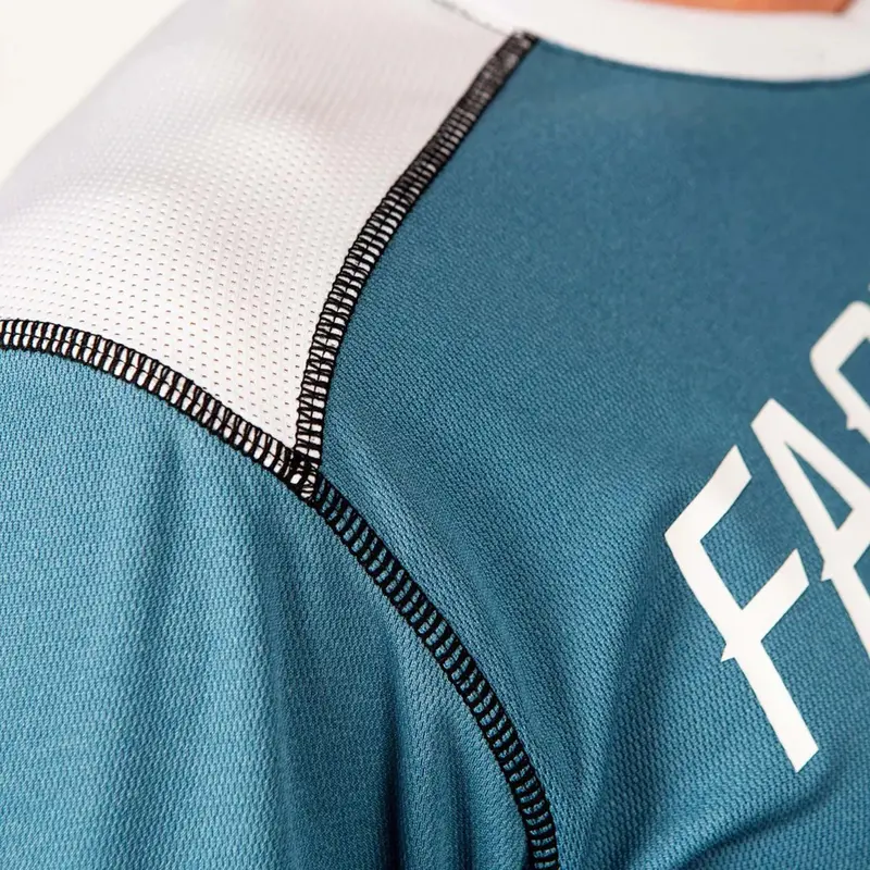 Fasthouse Alloy Roam Long Sleeve Mtb Jersey - Heather Slate 5