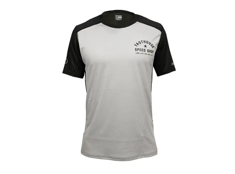 Fasthouse Alloy Star Short Sleeve Mtb Jersey - Silver-Black 1