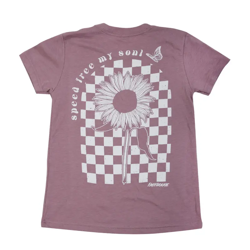 Fasthouse Allure Tee - Girls - Heather Orchid 2