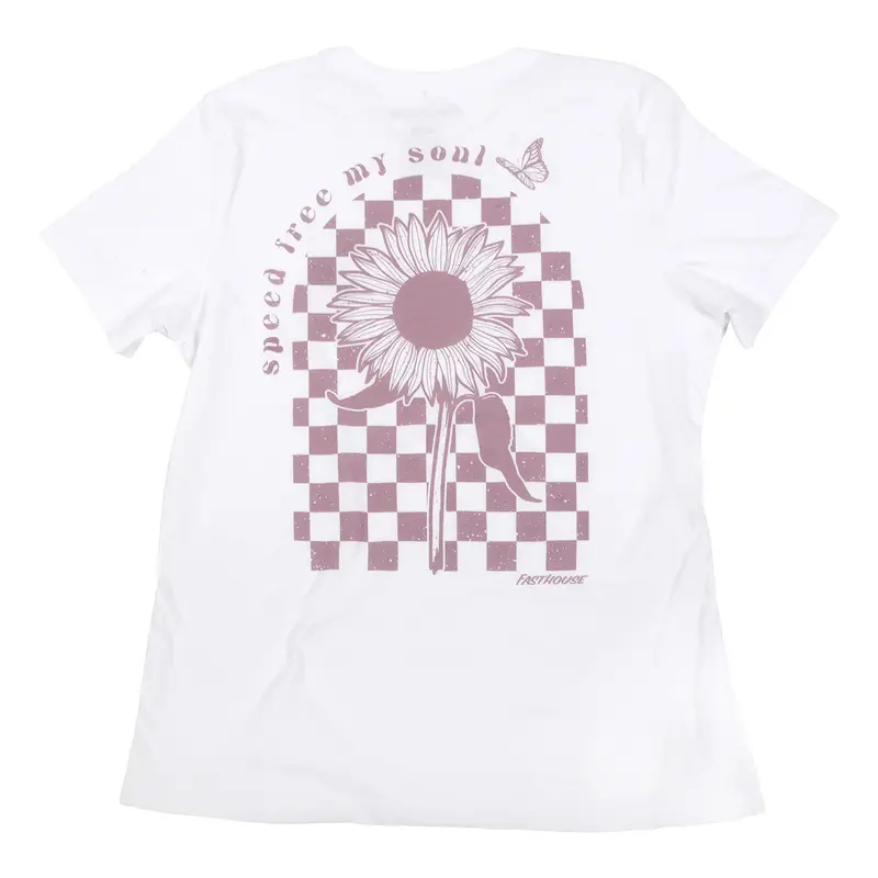 Fasthouse Allure Tee - Womens - White 1