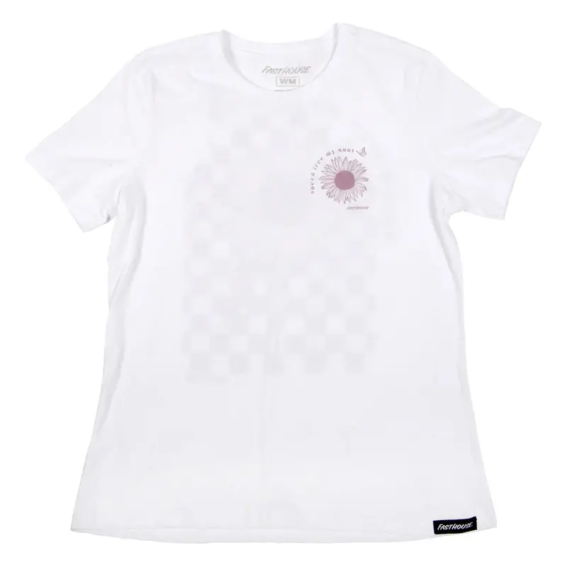Fasthouse Allure Tee - Womens - White 2