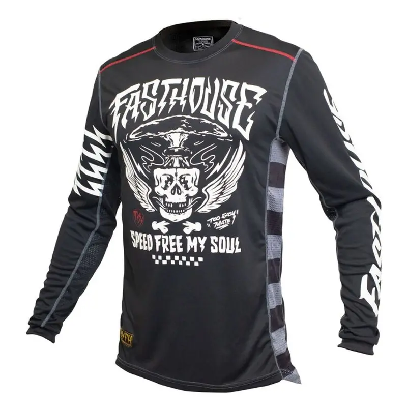 Fasthouse Bereman Jersey - Black 1