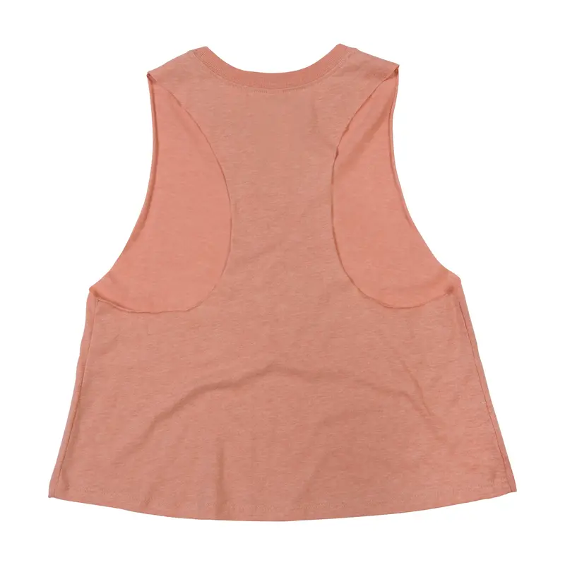 Fasthouse Brigade Crop Tank - Womens - Heather Peach 2