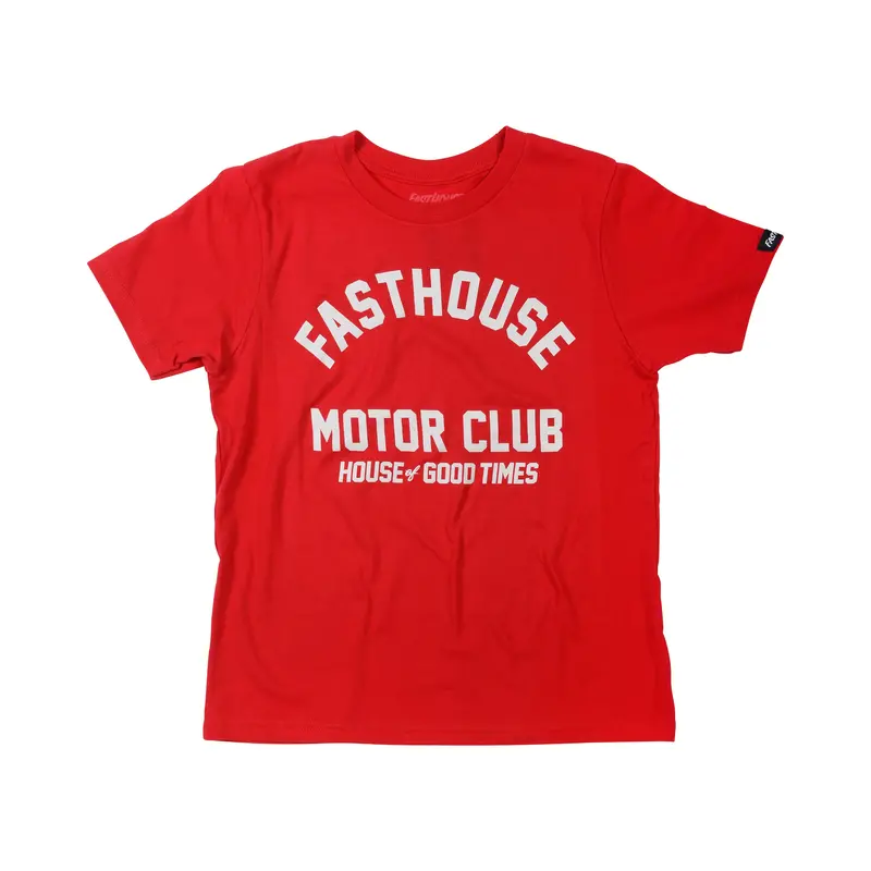 Fasthouse Brigade Tee - Youth - Red 1