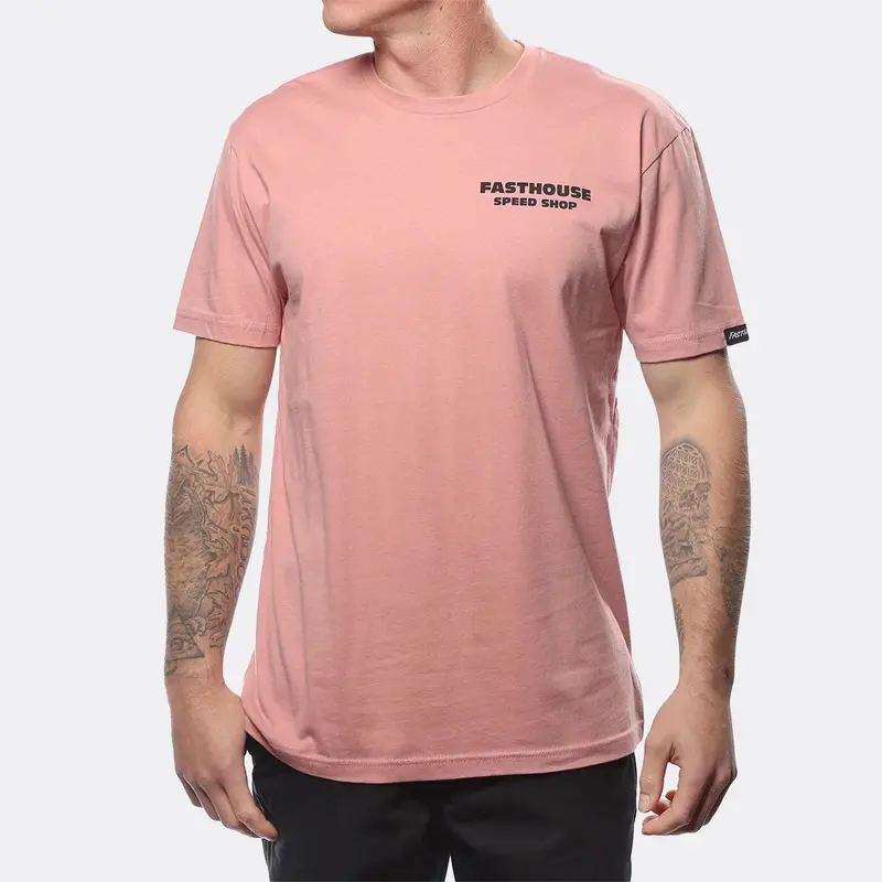 Fasthouse Call Us Tee - Desert Pink 2