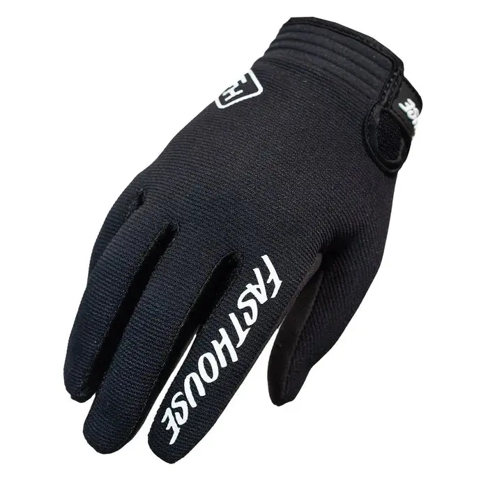 Fasthouse Carbon Glove - Youth - Black 1
