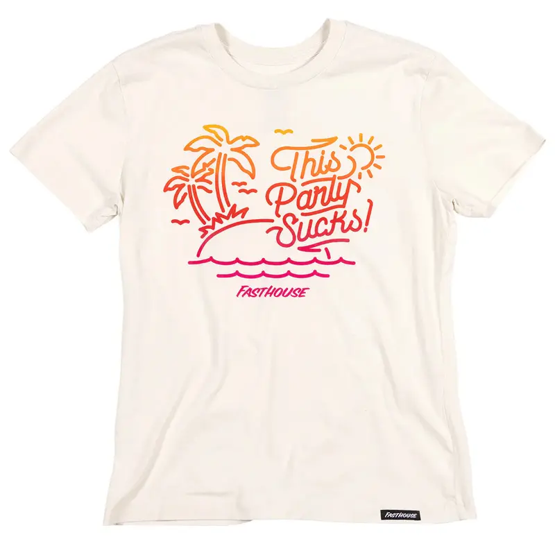 Fasthouse Castaway Tee - Womens - Natural 1