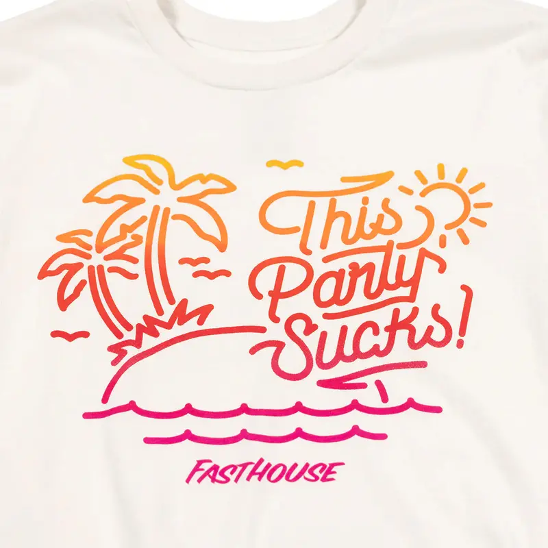 Fasthouse Castaway Tee - Womens - Natural 3