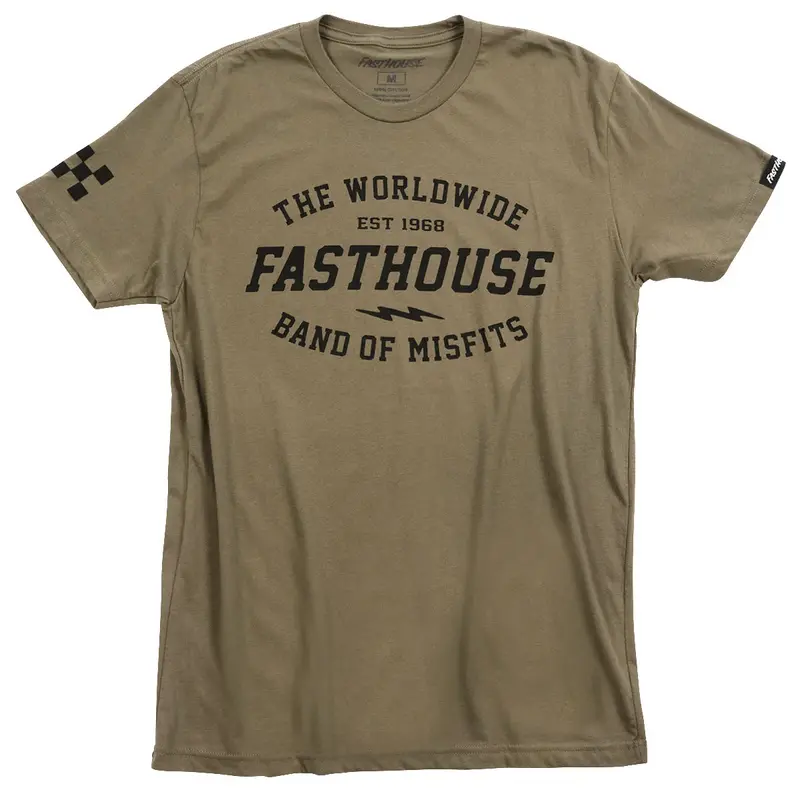 Fasthouse Coalition Tee - Military Green 1