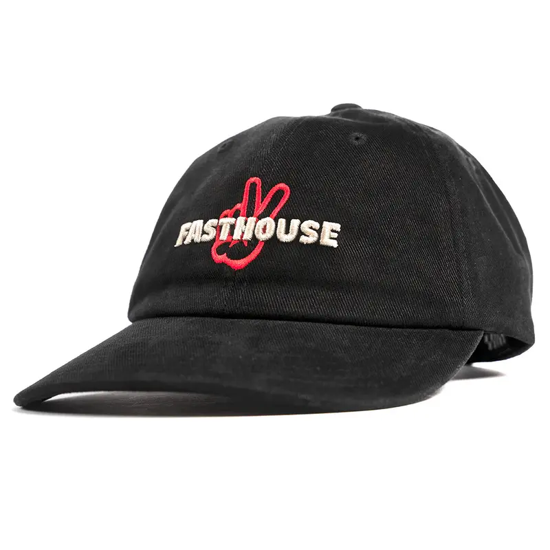 Fasthouse Coast 2 Coast Dad Hat - Black 1