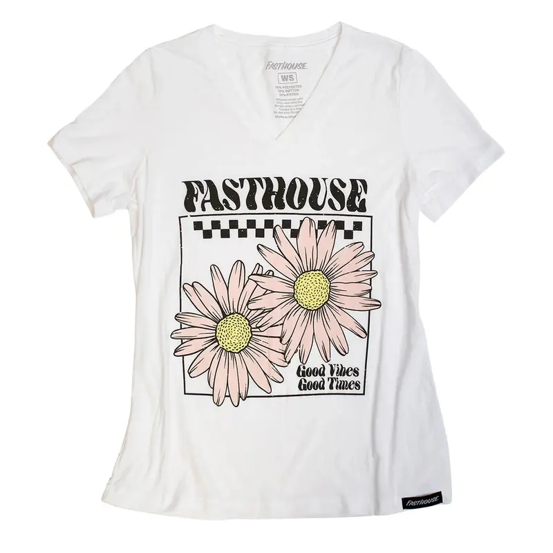 Fasthouse Daydreamer Tee - Womens - Vintage White 1