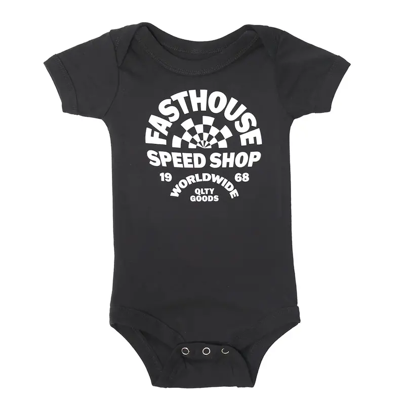 Fasthouse Deco Infant Onesie - Black 1
