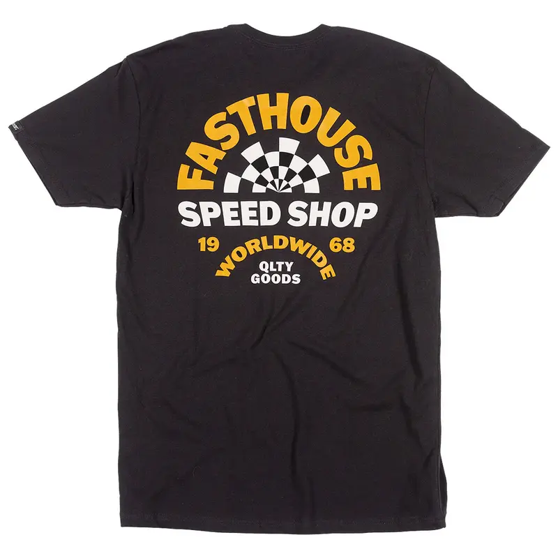 Fasthouse Deco Tee - Black 1