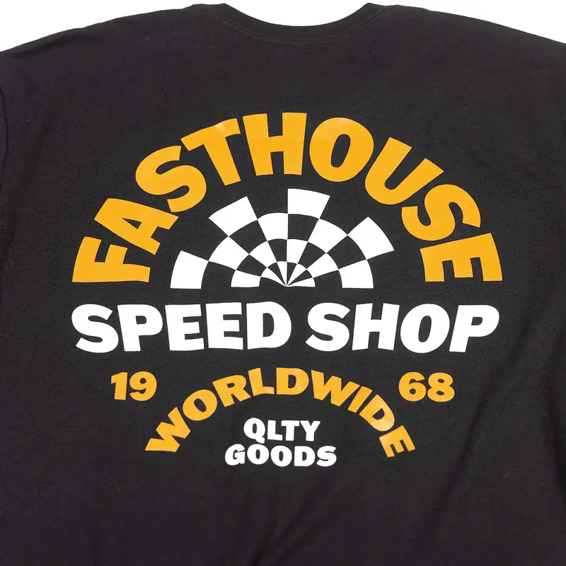 Fasthouse Deco Tee - Black 4