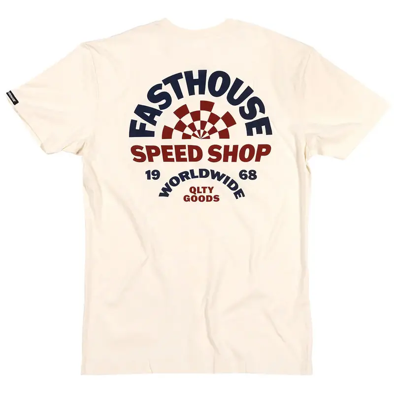 Fasthouse Deco Tee - Natural 1
