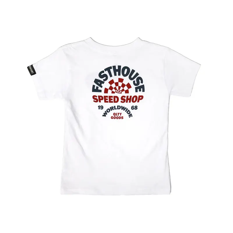Fasthouse Deco Tee - Toddler - White 1
