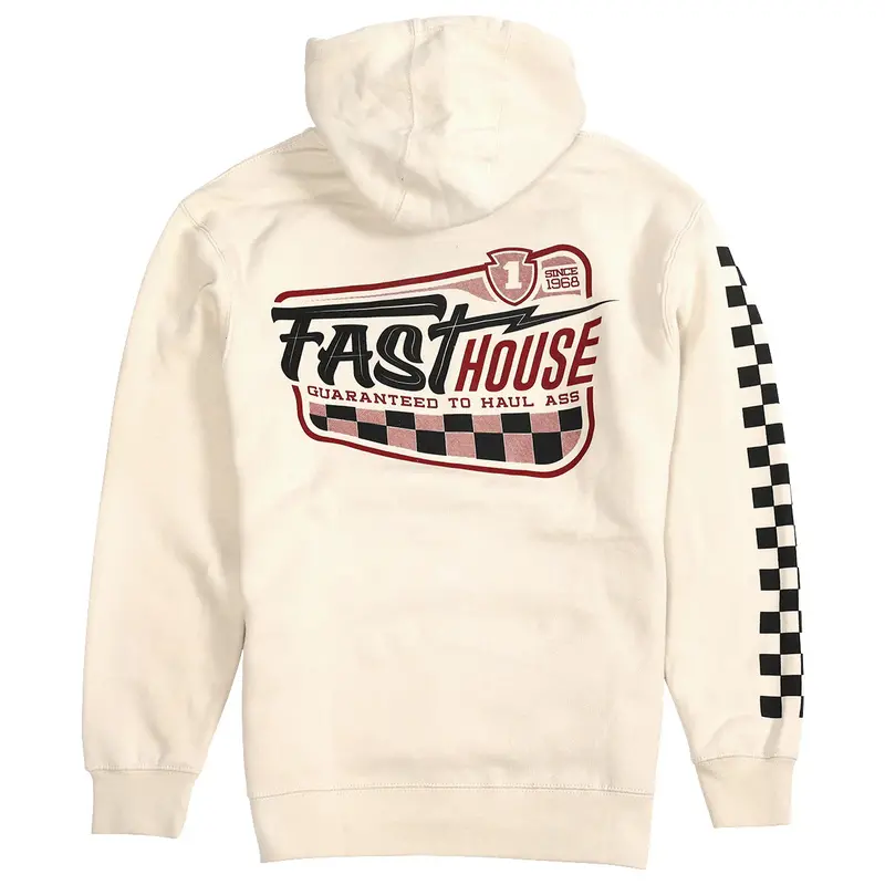 Fasthouse Diner Hooded Pullover - Sandstone 1