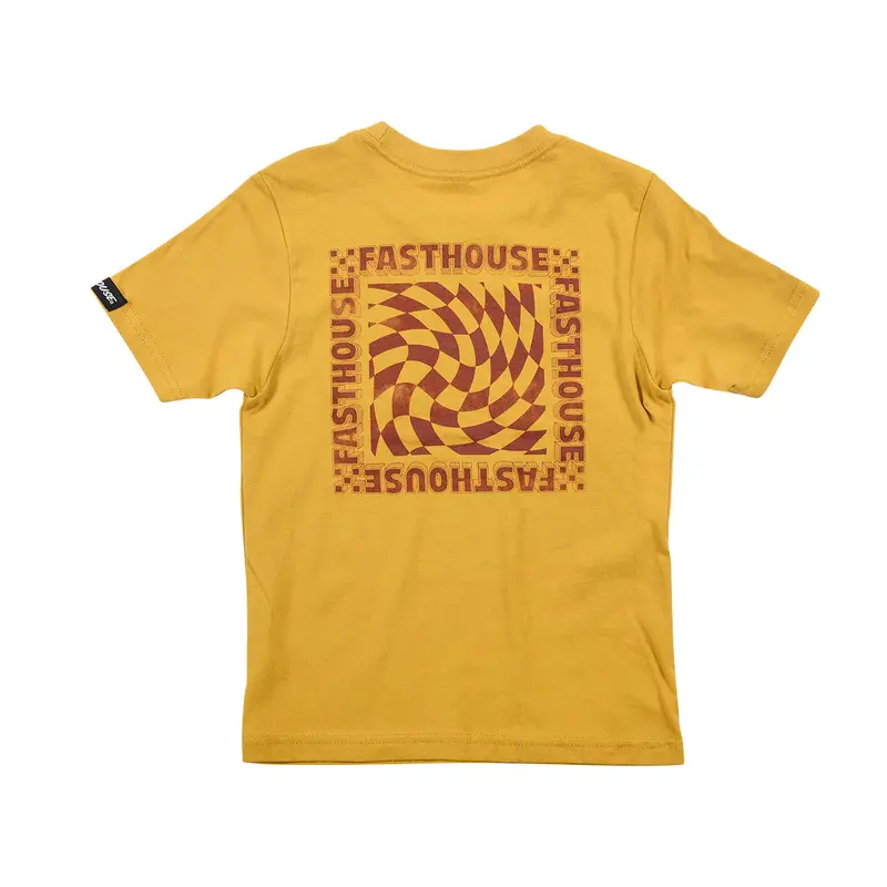 Fasthouse Diverge Tee - Youth - Vintage Gold 1