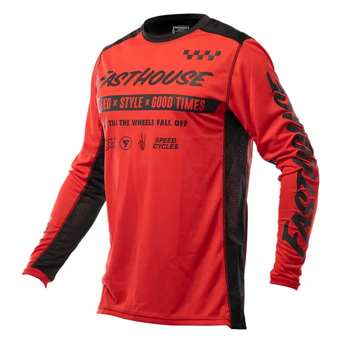 Fasthouse Domingo Jersey - Red 1