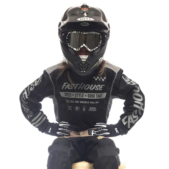 Fasthouse Domingo Jersey - Youth - Black 3