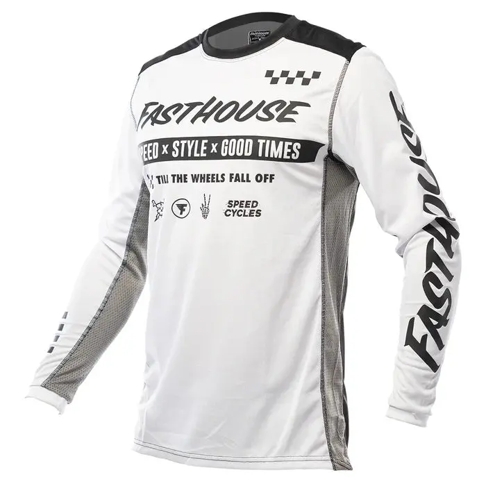 Fasthouse Domingo Jersey - Youth - White 1