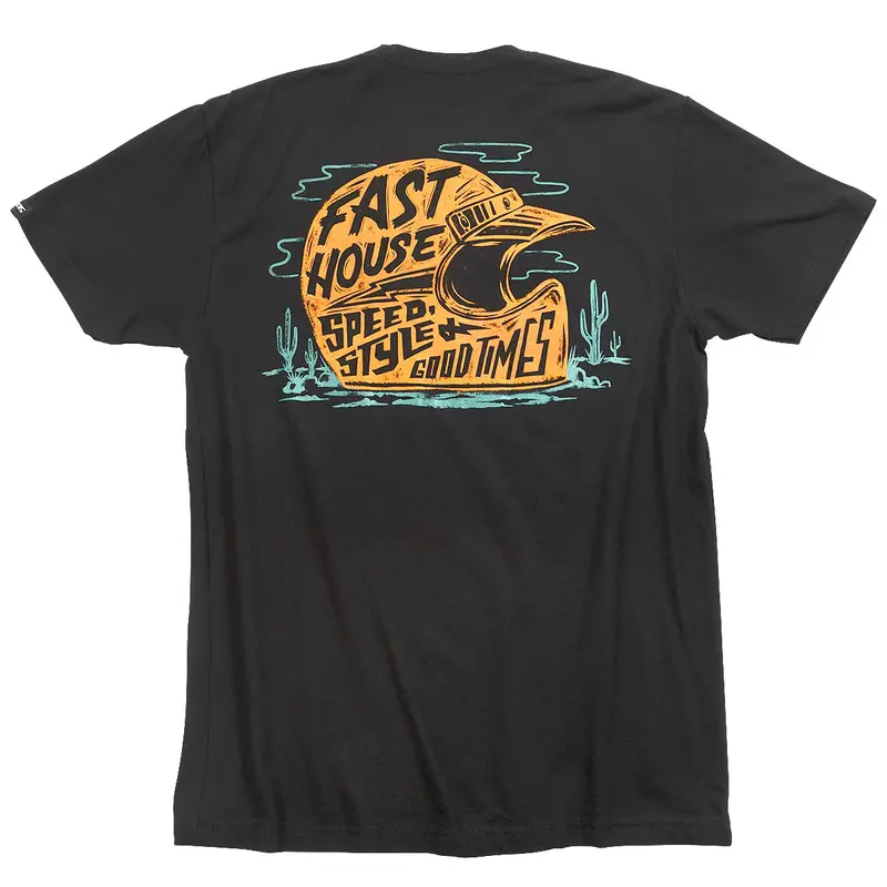 Fasthouse Dust Devil Tee - Black 1
