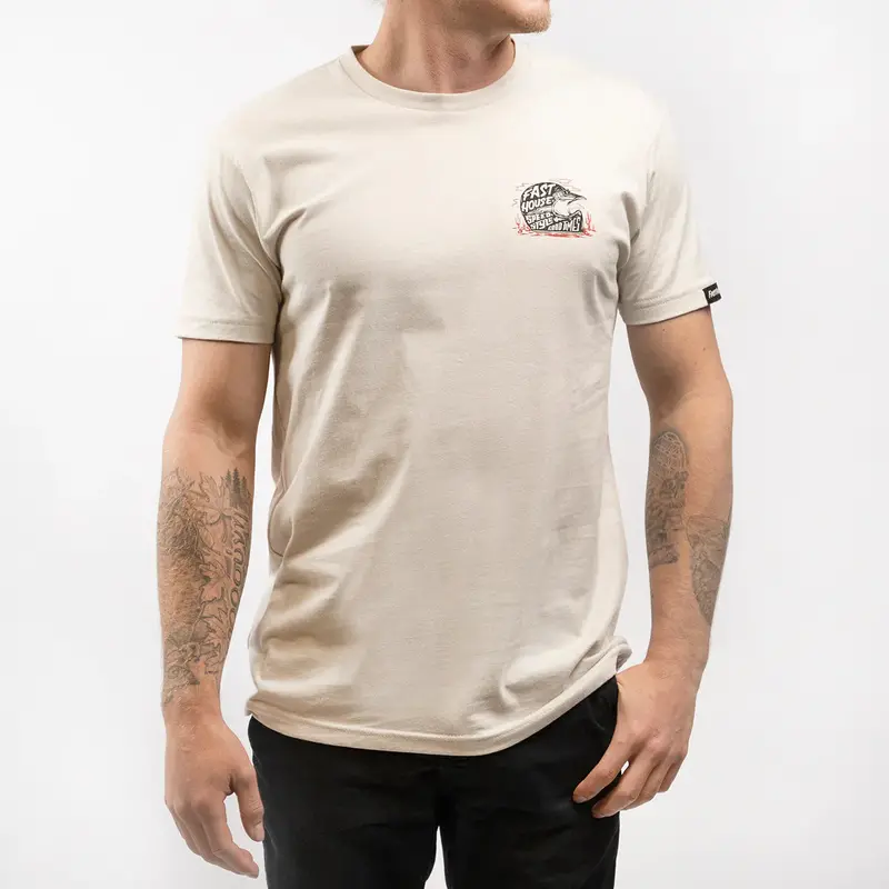 Fasthouse Dust Devil Tee - Sand 2