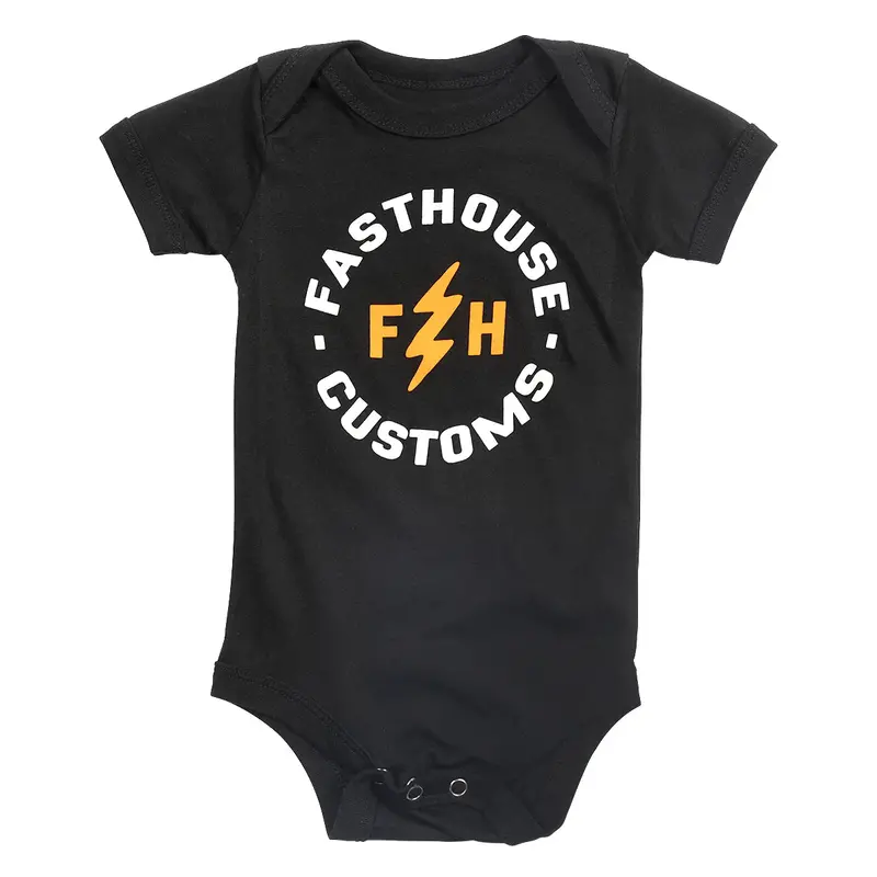 Fasthouse Easy Rider Infant Onesie - Black 1
