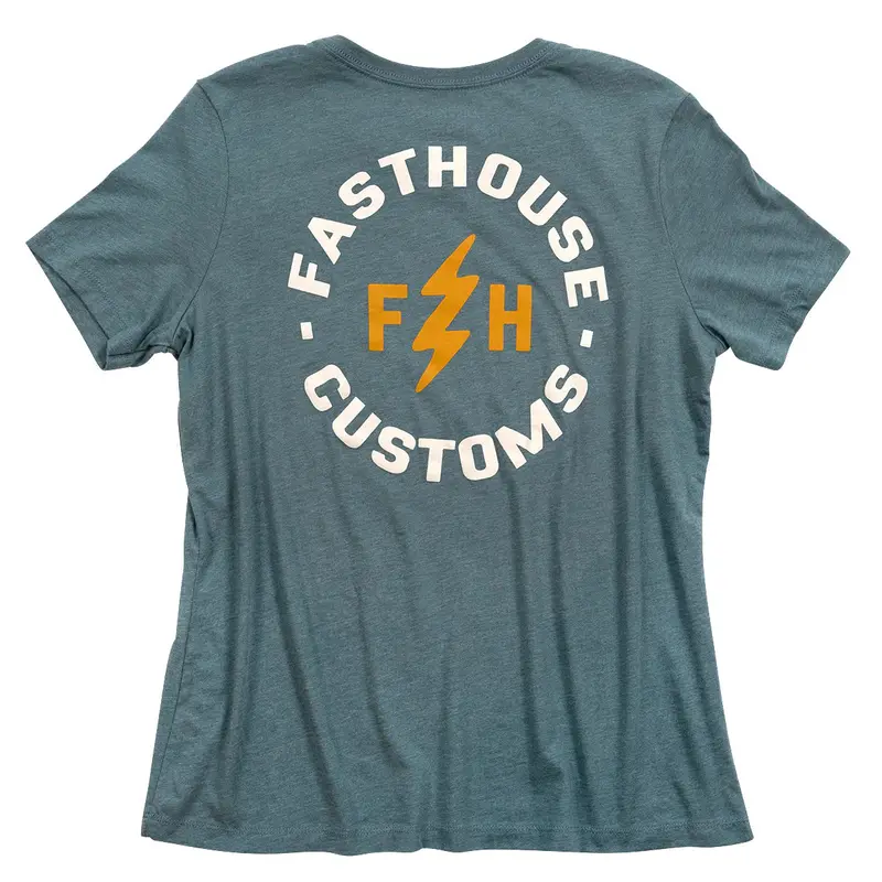 Fasthouse Easy Rider Tee - Womens - Heather Slate 1